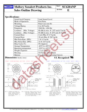 SC628ANP datasheet  